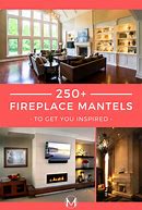 Image result for Linear Fireplace with TV