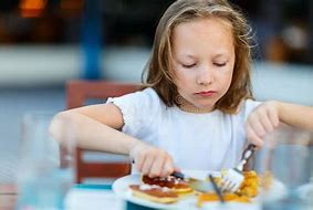 Image result for Little Girl Eating Breakfast