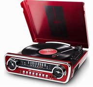 Image result for Red Turntable