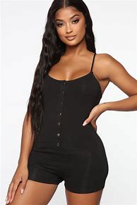 Image result for Fashion Nova Romper Sleep Less Town Low Angle