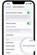 Image result for iPhone Settings Serial Number