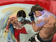 Image result for Cage Fighting Art