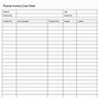 Image result for Inventory Control Sheet