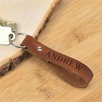 Image result for Leather Keycahin