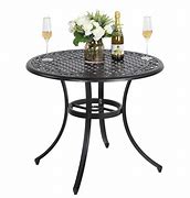 Image result for 36 Inch Round Bistro Table