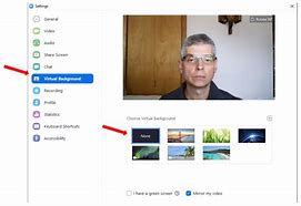 Image result for Virtual Background with Blank Monitor
