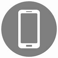 Image result for White Phone Icon No Background