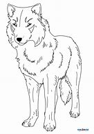 Image result for Anime Wolf Coloring Pages