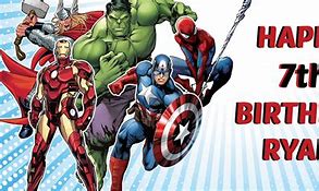 Image result for Avengers Happy Birthday