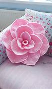 Image result for Crochet Flower Pillow