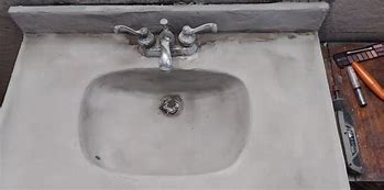 Image result for DIY Concrete Sink