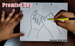 Image result for Promise Day Drawing
