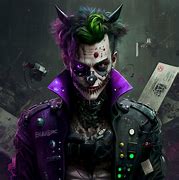 Image result for Cyberpunk Joker