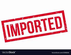 Image result for Imported Stamp