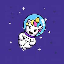 Image result for Unicorn Astronaut Background