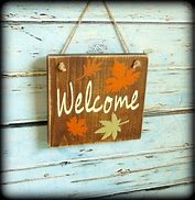 Image result for Rustic Fall Wood Signs