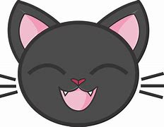 Image result for Cute Black Cat Cartoon