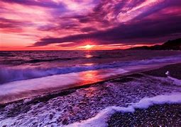 Image result for Purple Ocean Sunrise