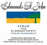 Image result for Edmunds saint John Syrah Durell