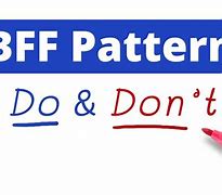 Image result for BFF Pattern