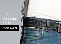 Image result for Men Wearing Western Belts