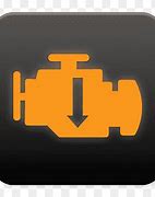 Image result for Orange Check Engine Light Symbol