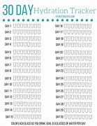 Image result for 30-Day Tracker Chart