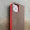 Image result for iPhone 12 Pro Max Red Leather Case