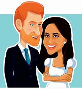 Image result for Harry and Meghan Caricatures