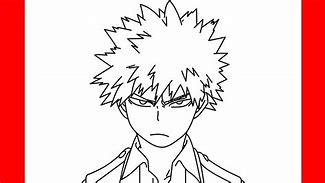 Image result for Bakugo Outline