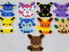 Image result for Perler Bead Crafts Pokemon