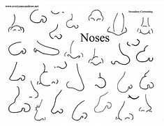 Image result for Cute Cartoon Nose Drawing