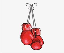 Image result for Hanging Boxing Gloves Clip Art