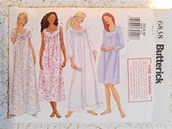 Image result for Free Patterns for Plus Size Nightgown