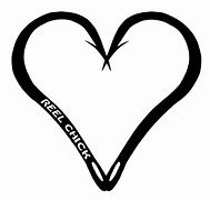 Image result for Fish Hook Heart Silhouette