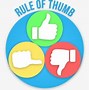 Image result for Sideways Thumbs Up