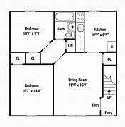 Image result for 500 Square Foot One Bedroom House Plan with Garage