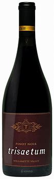 Image result for Trisaetum Pinot Noir Nuit Blanche
