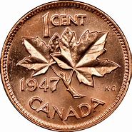 Image result for Canadian Cent