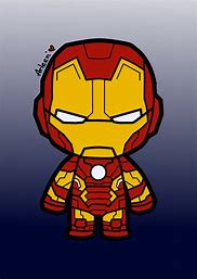 Image result for Iron Man Mini Drawing Cute