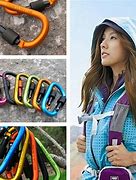 Image result for Red Carabiner Clip