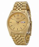 Image result for Seiko Gold Watch Men