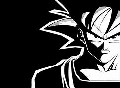 Image result for Dragon Ball Z Goku Black and White