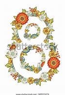 Image result for Decorative Number 8