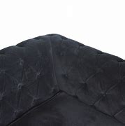 Image result for Black Velvet Chesterfield Sofa