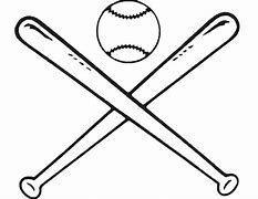 Image result for Baseball Bat Outline Clip Art