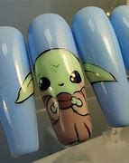 Image result for Baby Yoda Nails