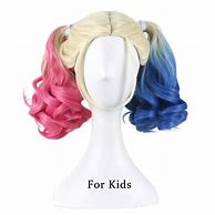 Image result for Harley Quinn Wig for Kids