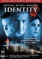 Image result for Identity DVD