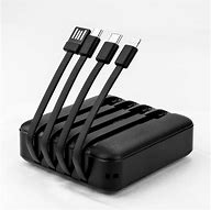 Image result for Phone Charger Power Bank with Multiple Phone Cables